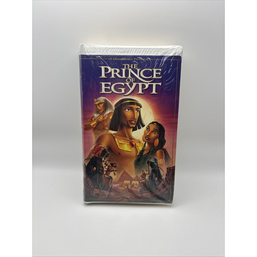 The Prince of Egypt VHS 1999 Clamshell Sealed DreamWorks